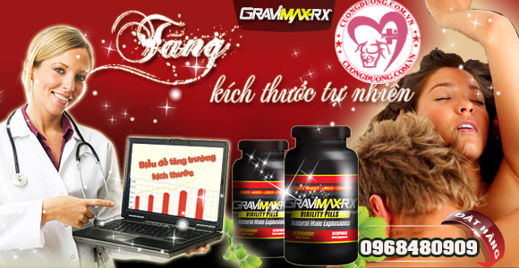 Viên uống Gravimax-rx chữa bệnh liệt dương