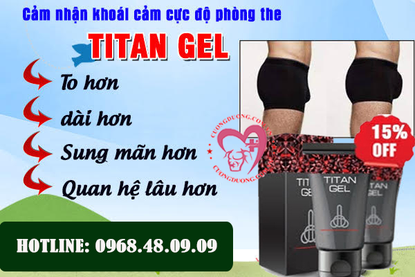 Tác dụng Gel titan Nga