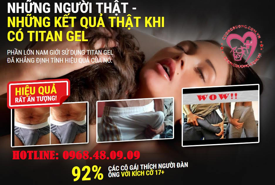 Công dụng Gel titan Nga