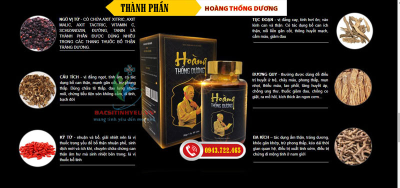 Thành phần của Hoàng Thống Dương được “nâng cấp” thế nào?