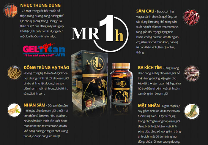 Thành phần của Mr 1h