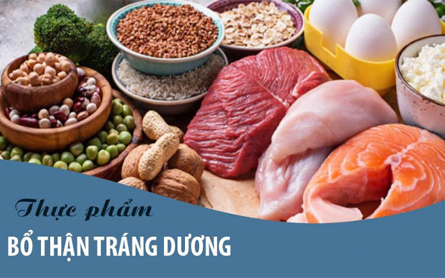 thực phẩm bổ thận tráng dương