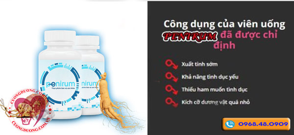 Penirum có tác dụng gì