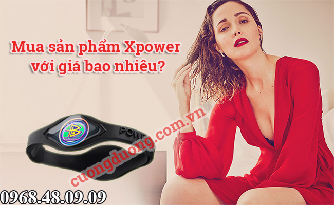 vòng đeo tay Xpower giá bao nhiêu