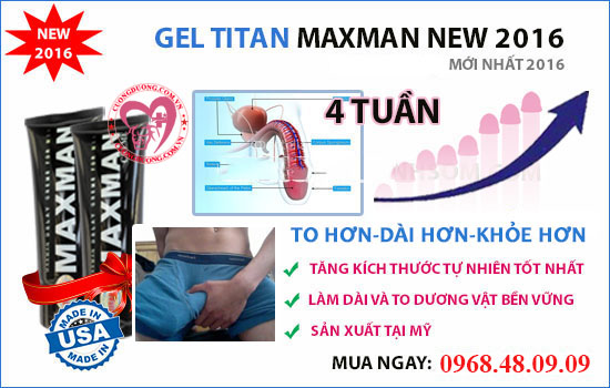 GEL TITAN MAXMAN