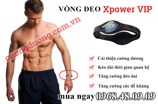 vòng đeo tay Xpower